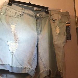 Seven brand distressed shorts